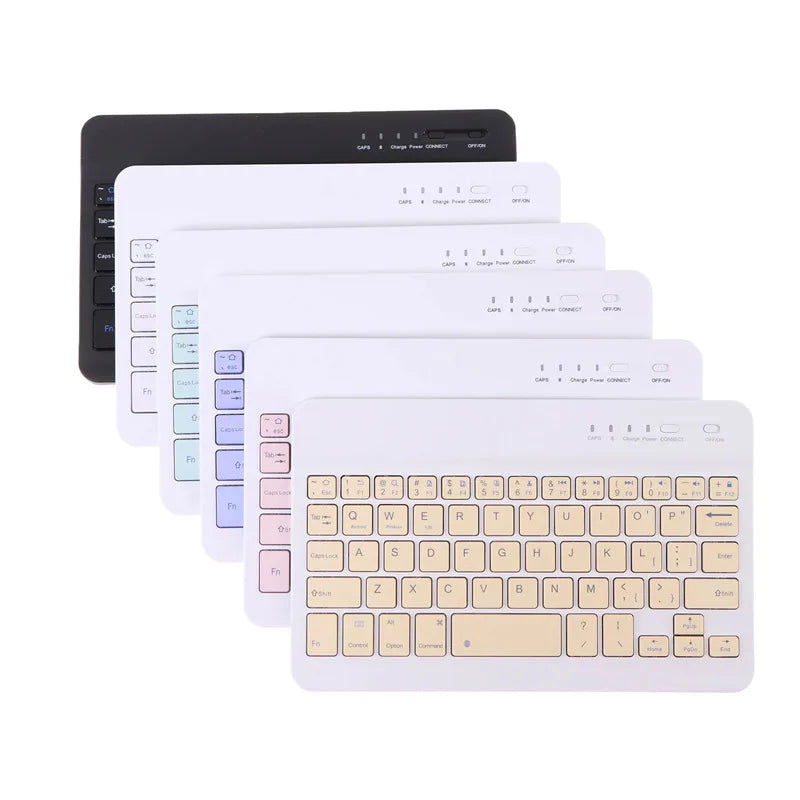 Rechargeable Tablet Wireless Bluetooth Keyboard Mouse Set For