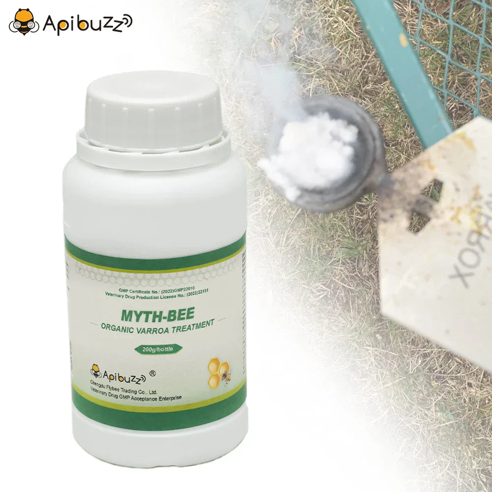 MYTHBEE 200g,Oxalic Acid for Bees,Organic Varroa Mite Treatment,Beekeeping