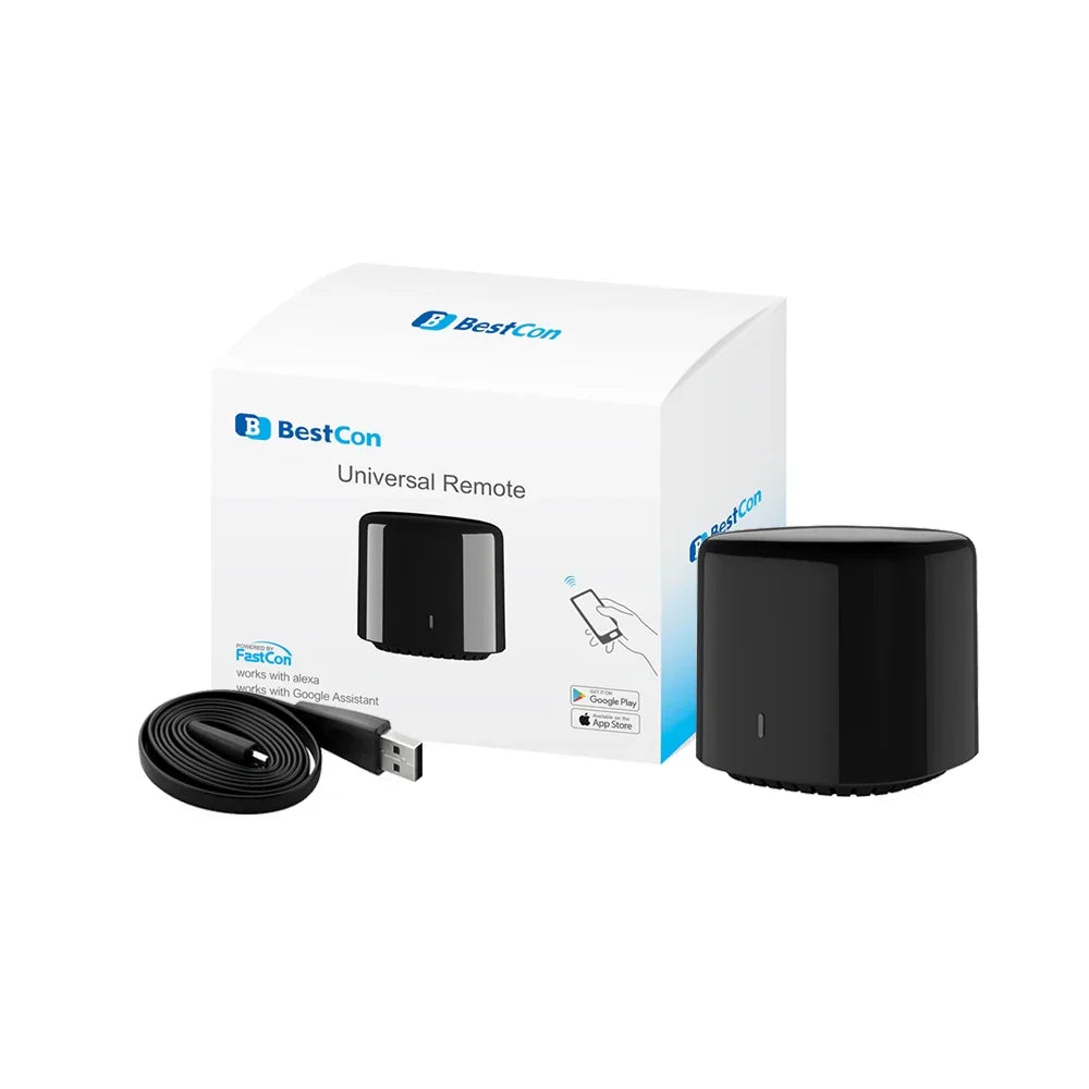 BroadLink BestCon RM4C Mini Smart WiFi IR Remote,