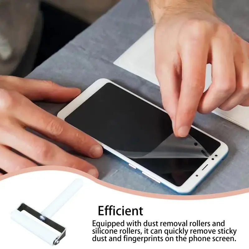 Phone Screen Cleaner Roller Touchscreen Film Roller Screen