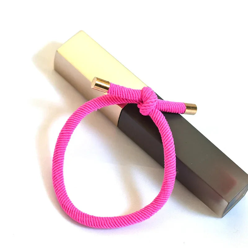 20pcpack Women Elastic Hair Rubber Bands Stylish Girls
