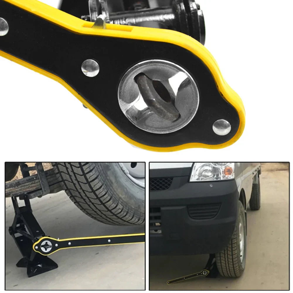 Laborsaving Jack Ratchet Wrench Car Jack Lift Speed