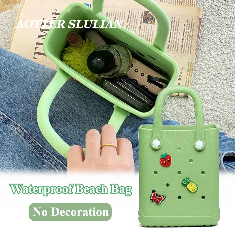 Women's Cartoon Pattern Handbags Waterproof EVA Handmade DIY