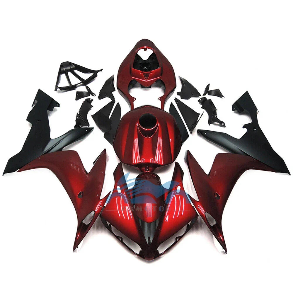 Injection Motorcycle Fairings Fit For YAMAHA YZF R1 2004 2005 2006 Red ABS Body Frame fairing r1 04 05 06