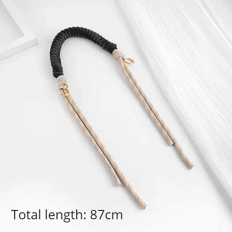 Bag Strap For longchamp Mini Bag Woven Strap