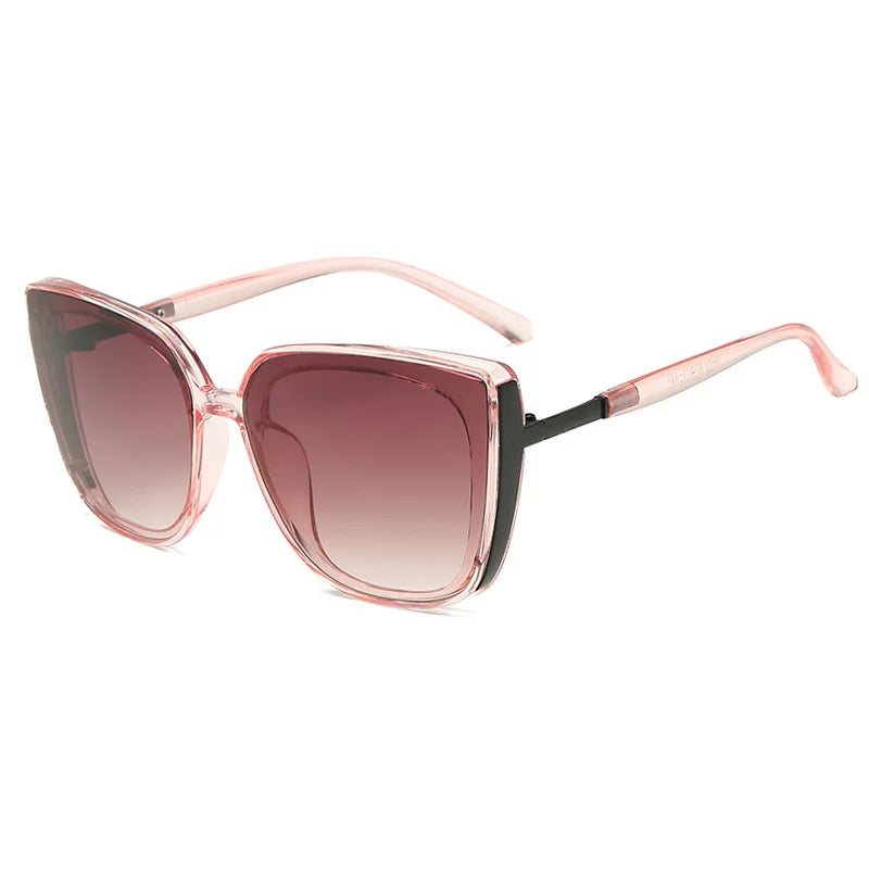 New Large Frame Square Sunglasses Women's Brand Designer