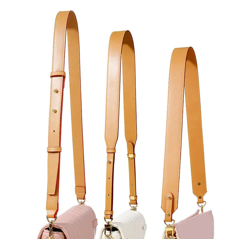 100 Genuine Leather 105CM Bag Strap for LV