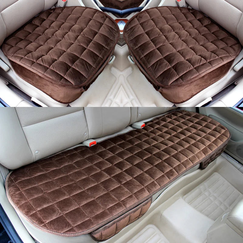 Car Seat Cover Flocking Cloth Not Moves Car