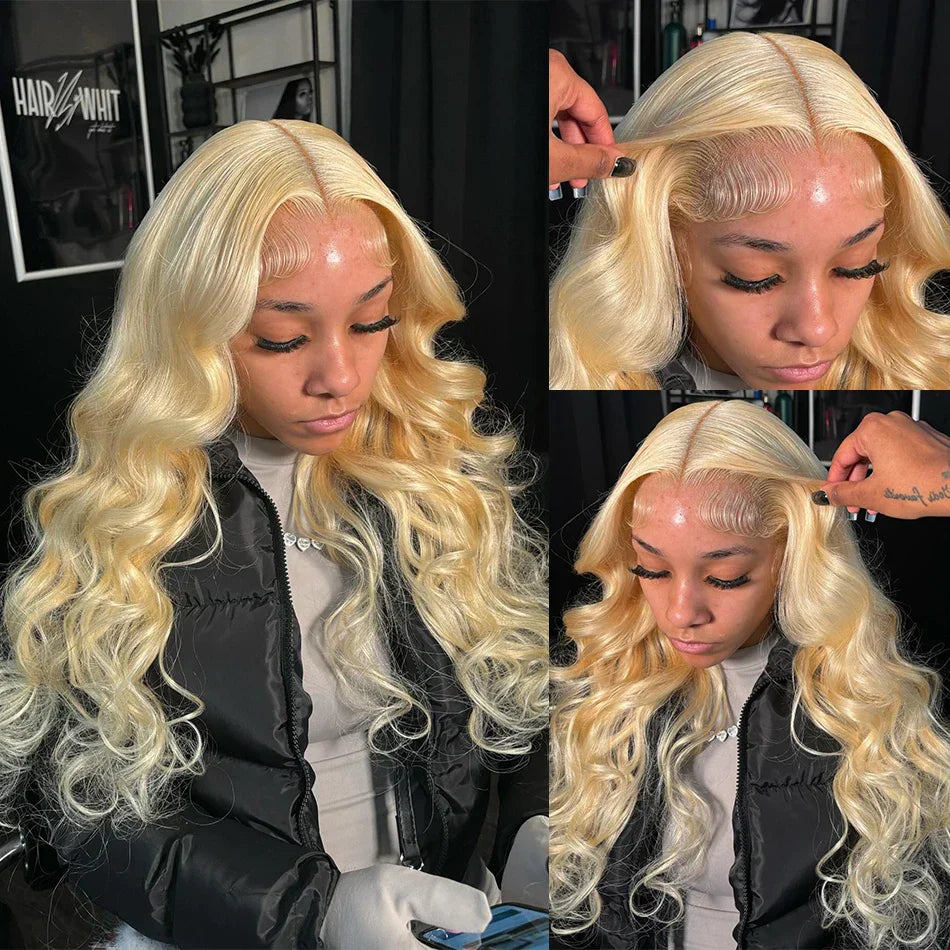 250% HD Transparent 613 Body Wave 13x6 Lace