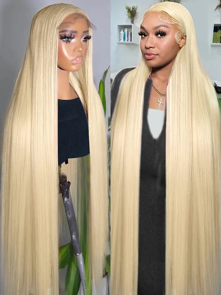 613 Honey Blonde 13x6 HD Transparent Lace Front