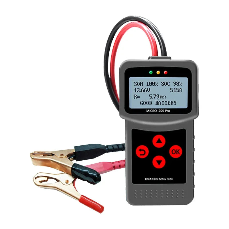 Micro 200 Pro Car Battery Tester Small Clip