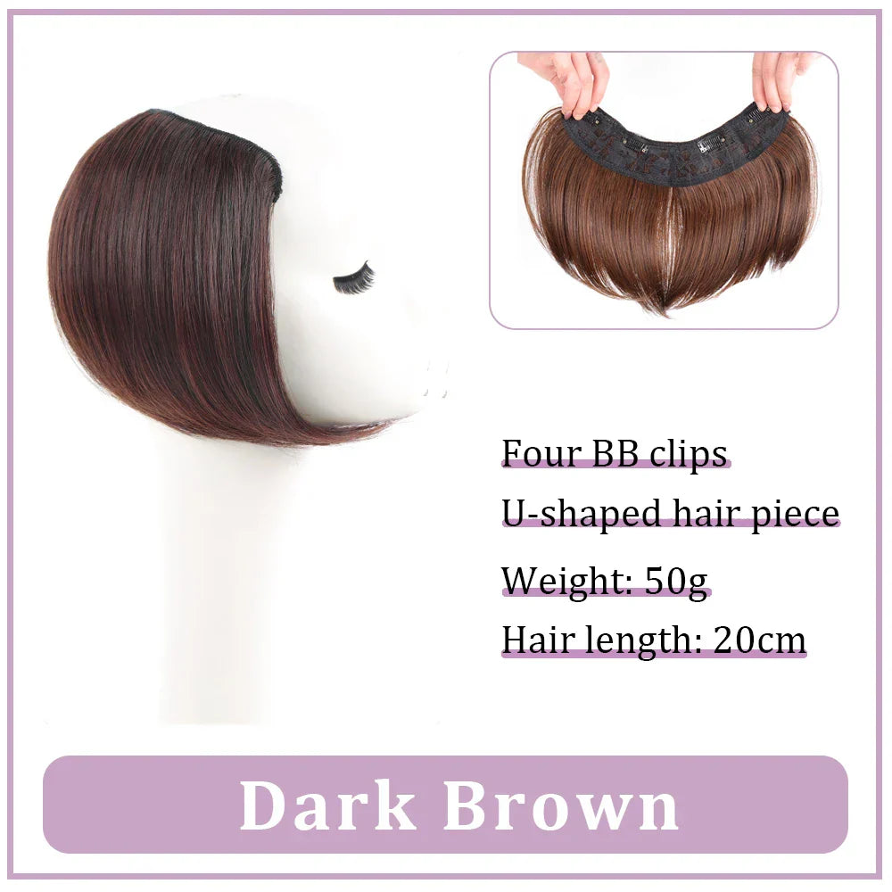 WEILAI Women's V-Shaped Long Hair Extension Synthetic Wig