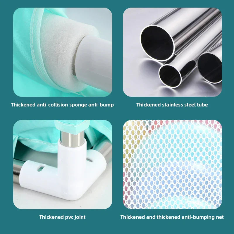 IMBABY Baby Playpens Mosquito Net Playpen Children Safety