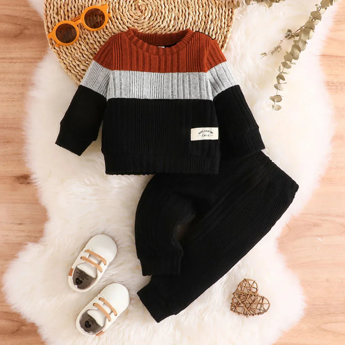 Baby Clothes Boys Set 3-24 Months Long Sleeve