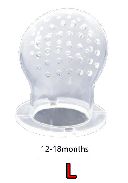 Silicone Baby Fruit Feeder with Cover Baby Nipple