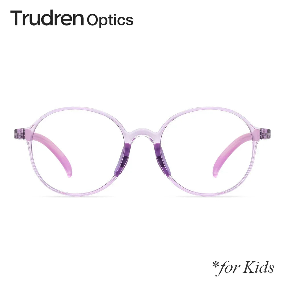 Trudren Childrens TR90 Anti Blue Light Glasses for