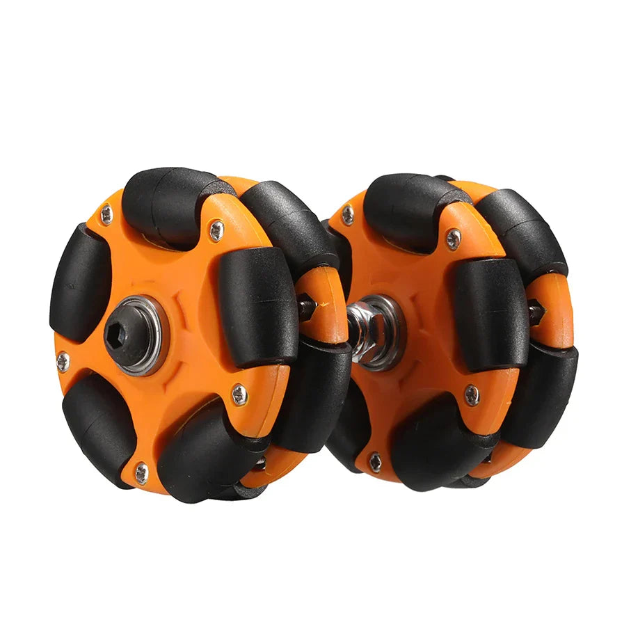 2PCS 58mm Nylon Omni Wheel M6*60MM Screw Brompton's