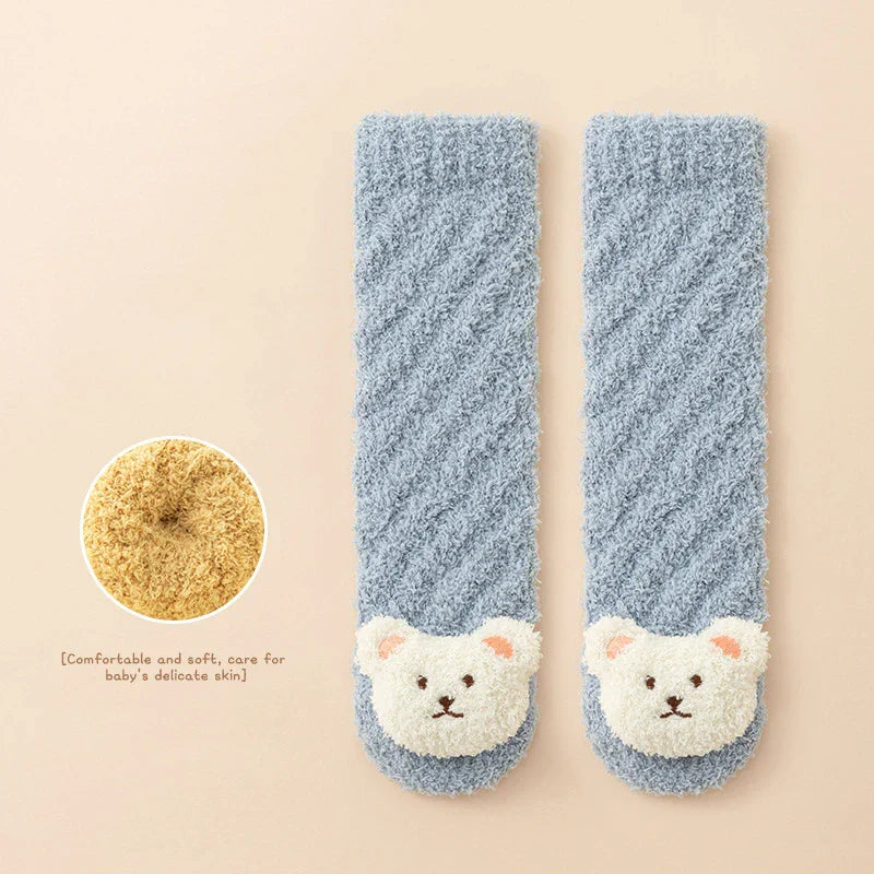 Newborn Baby Socks Cute Bear Socks Infant Kid