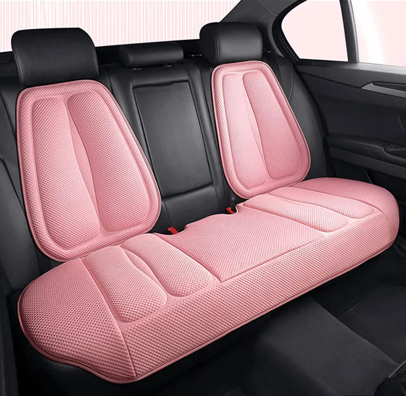 Universal Car Seat Covers Front Back Blue Cushion