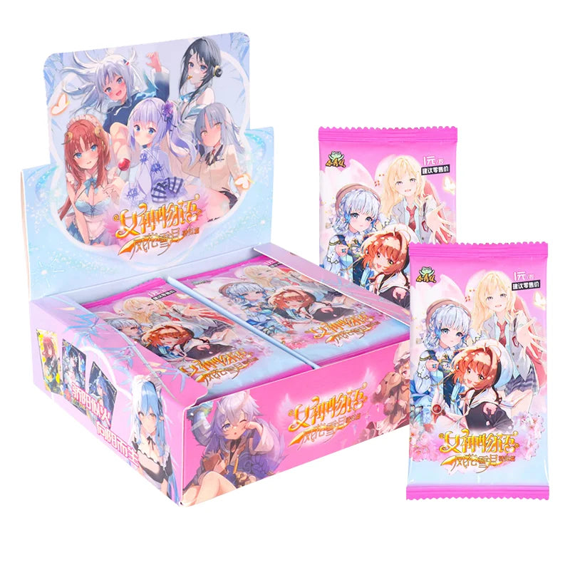 Goddess Card Stories Booster Box Anime Flash Card