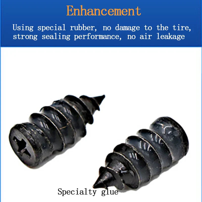 Vacuum Tyre Tire Repair Tools Kit Puncture For