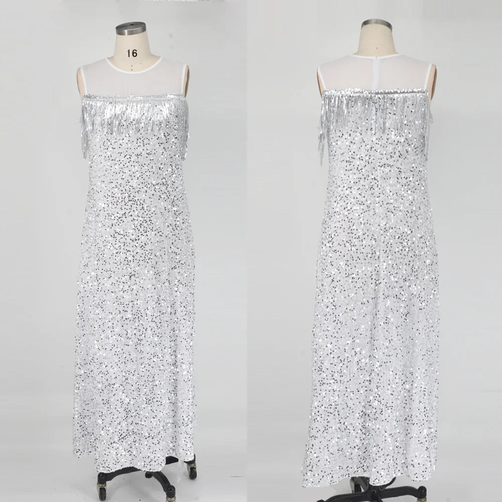 Plus Size Elegant Wedding Dresses For Women Sequin