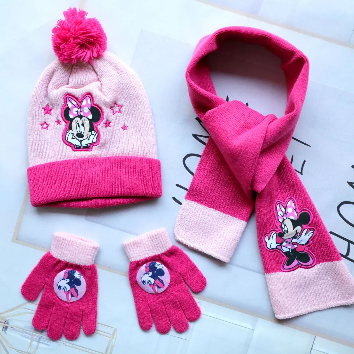 Disney New Autumn and Winter Cute Children Minnie