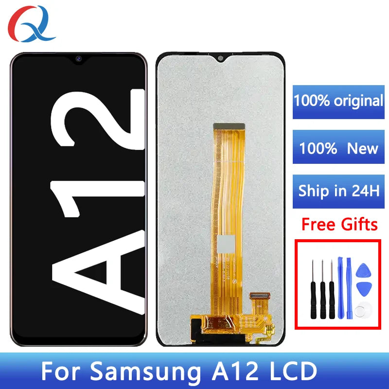 pantalla for samsung galaxy a12 lcd Original for