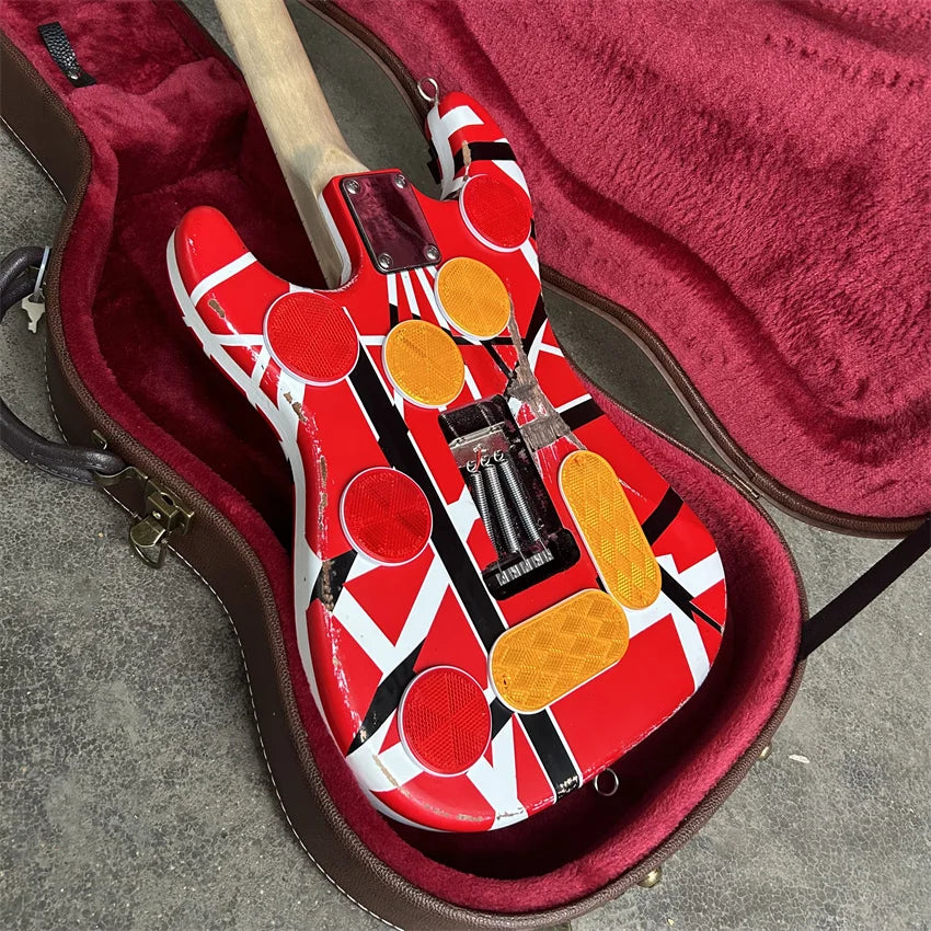 Eddie Van Halen "Fran ken" heavy-duty Relic electric