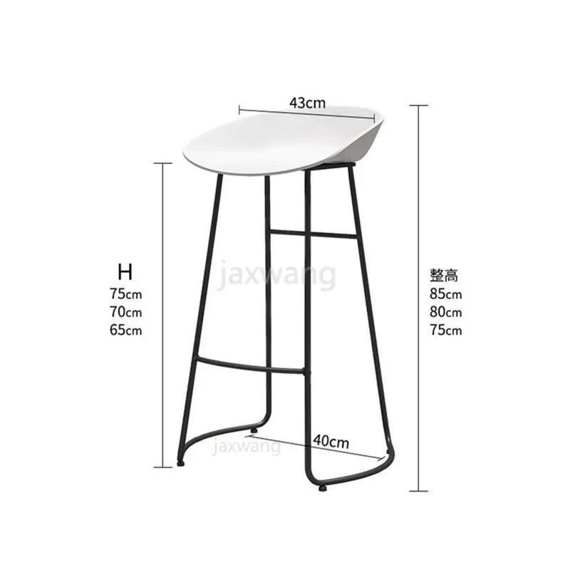 Bar Chair Modern Simple Bar Stool High Footstool