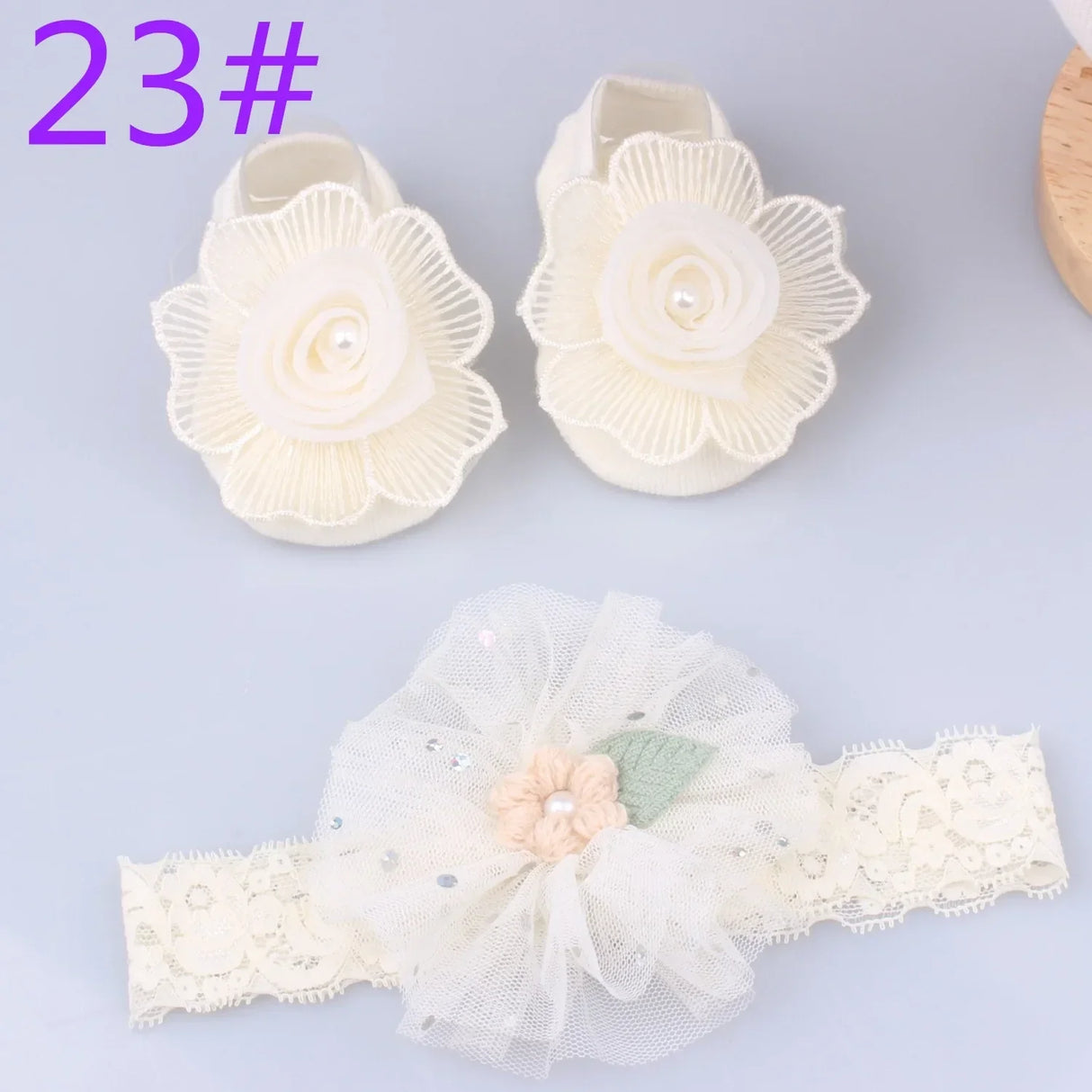 1 Set Cute Gift Bow Flowers Baby Girls