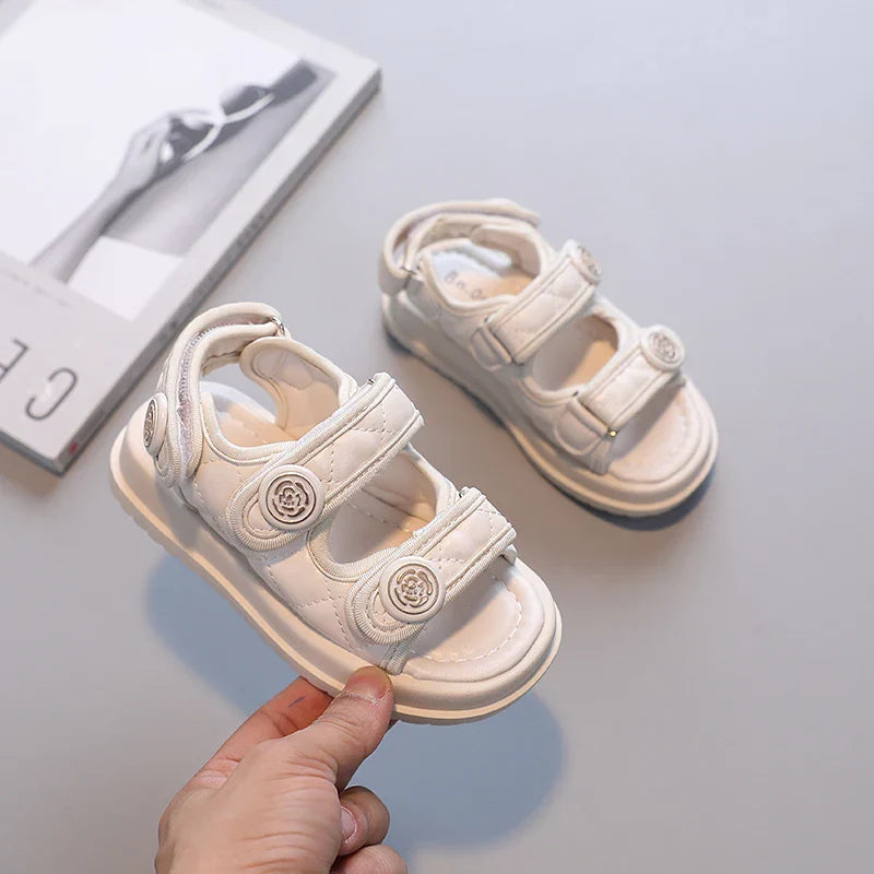2023 Children Summer Sandals Chic Girls Casual Sandals