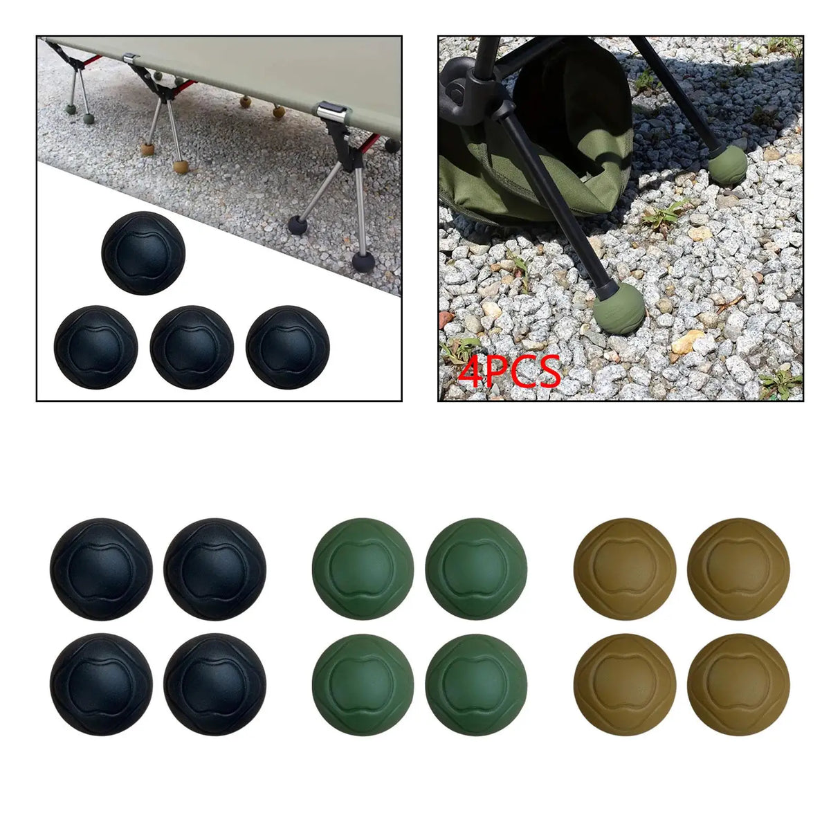 4x Chair Leg Caps, Chair Leg Covers, Easy