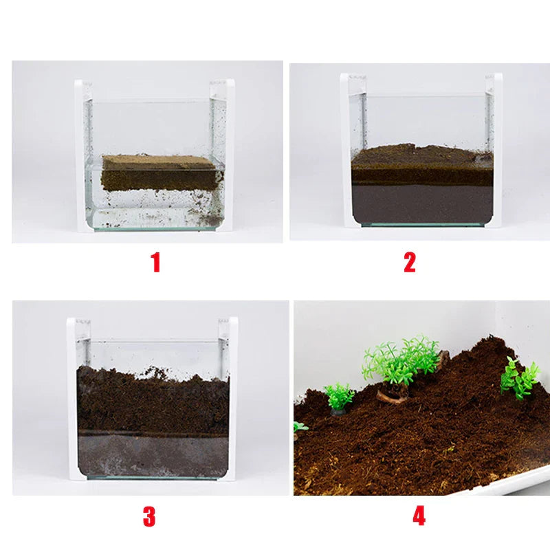 Tortoise Reptile Bedding Soil 650g Reptile Coconut Soil