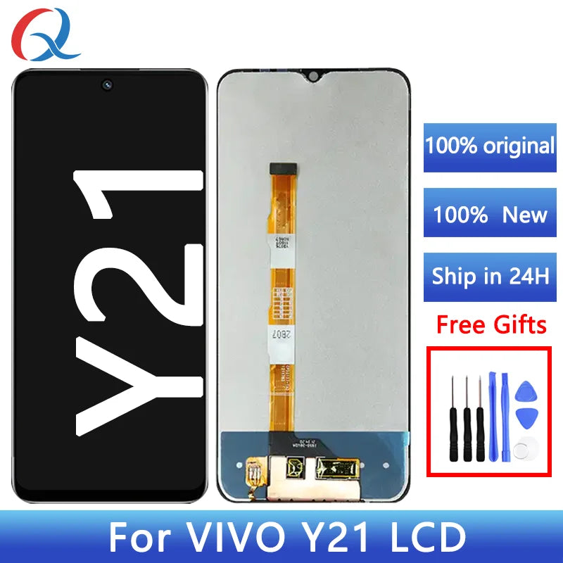 Original Pantalla for vivo Y21 Y21s lcd for