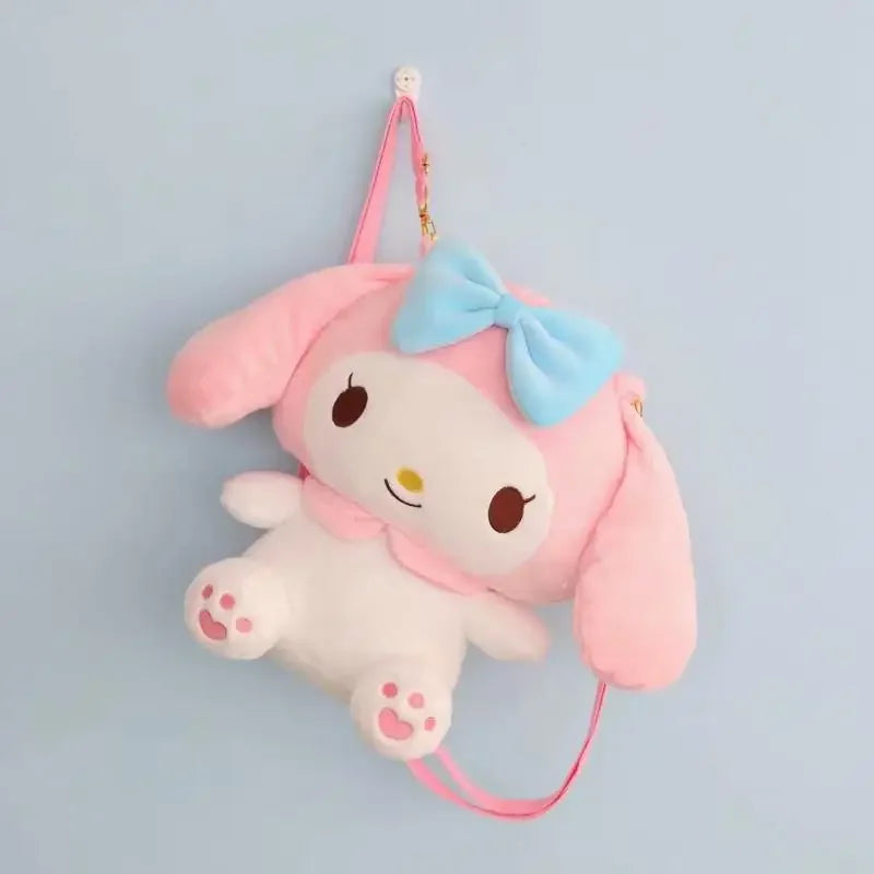 Plush toy backpack melodying backpack girl's cartoon bag