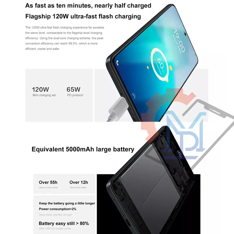 Original Vivo IQOO Z8 5G Mobile Phone 6.64"