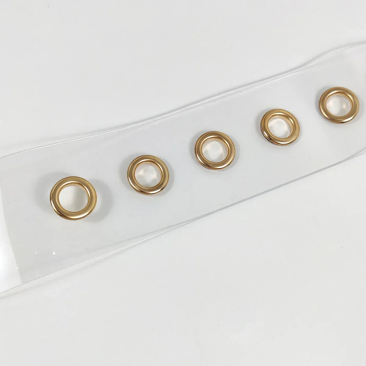 Designer White Clear Belts For Women High Quality