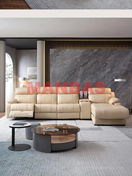 Tech Smart Electric Reclining Sofa Set Functional Genuine