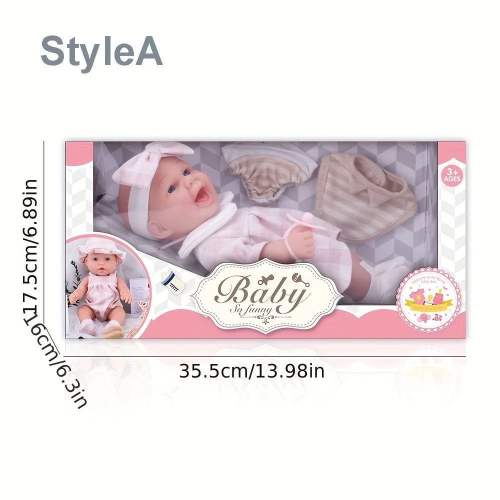 12''/30cm Baby Doll Playset in Gift Box with