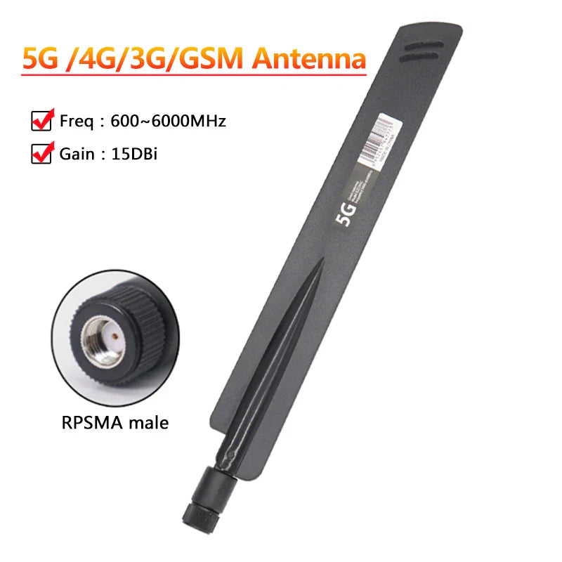 5G 4G LTE 3G GSM Router Aerial 600~6000Mhz