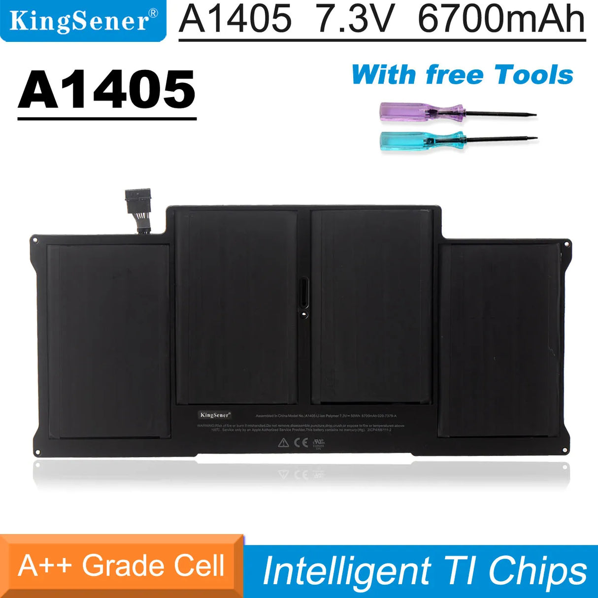 KingSener Laptop Battery For Apple Macbook Air 11