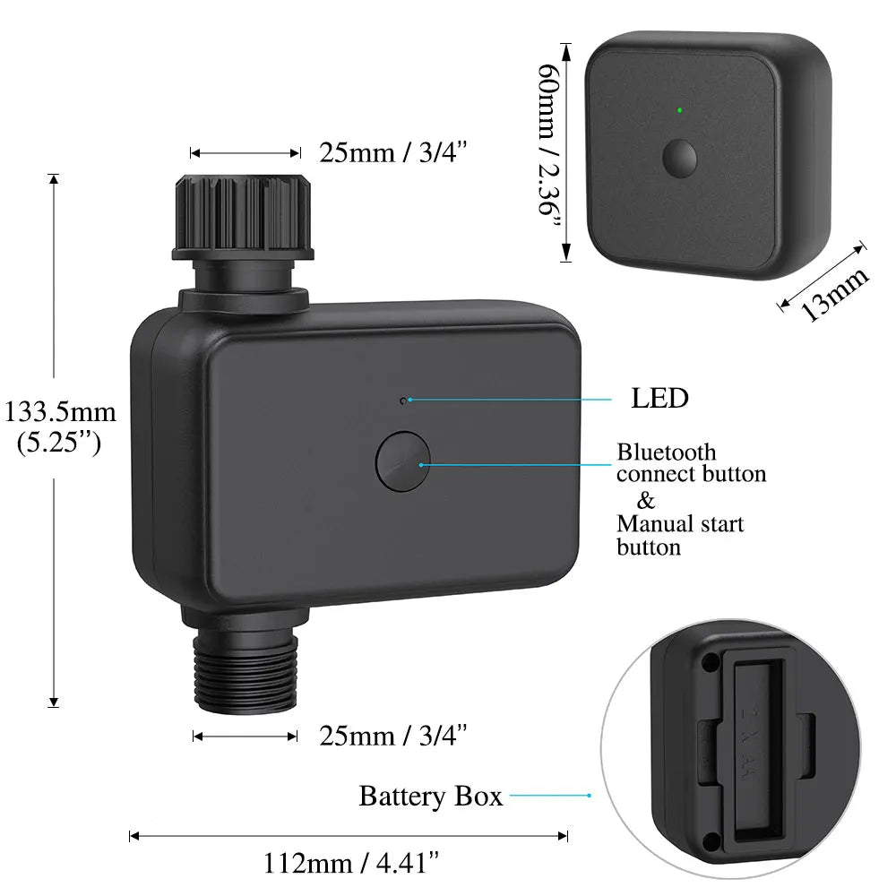 30/50M Tuya WiFi/Bluetooth Compatible Timer Automatic Irrigation Equipment