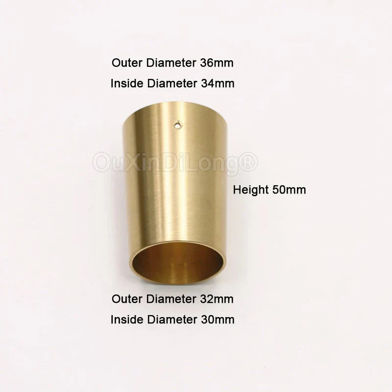 4PCS Pure Brass Covers Chair Cups Cabinet Covers