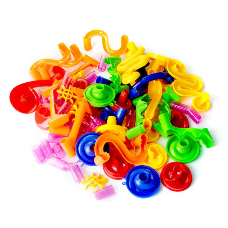 Marble Run Race Track Building Blocks Kids 3D