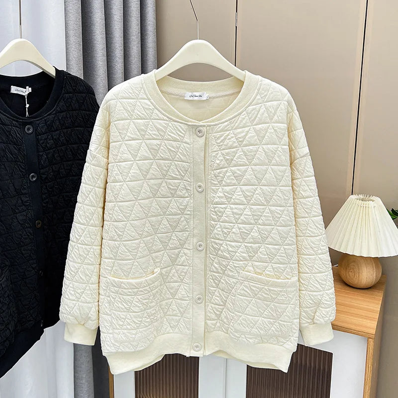 Womens Plus Size Sweatshirt Jacket Autumn Casual Clothing