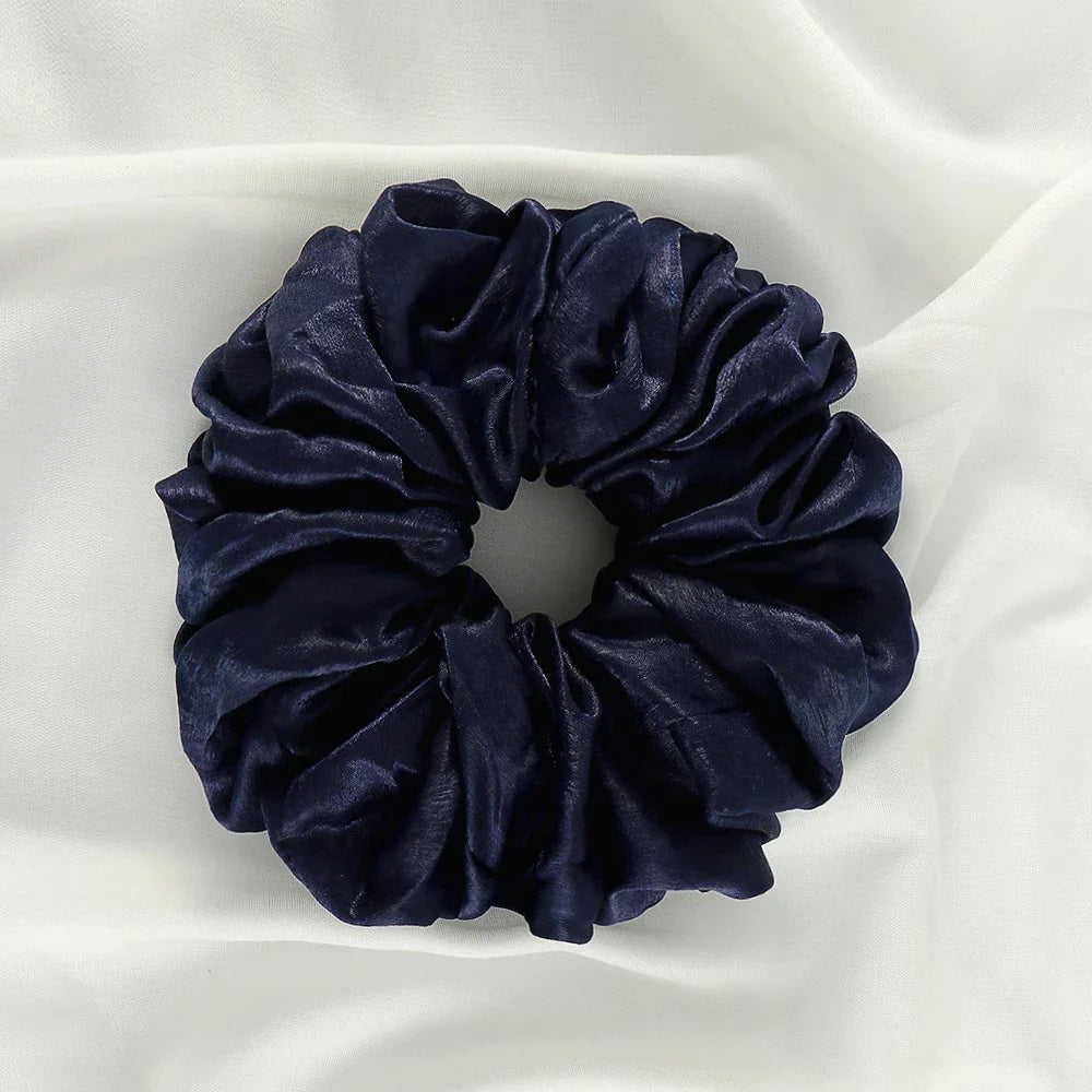 Big Size Shiny Chiffon Scrunchies for Muslim Women