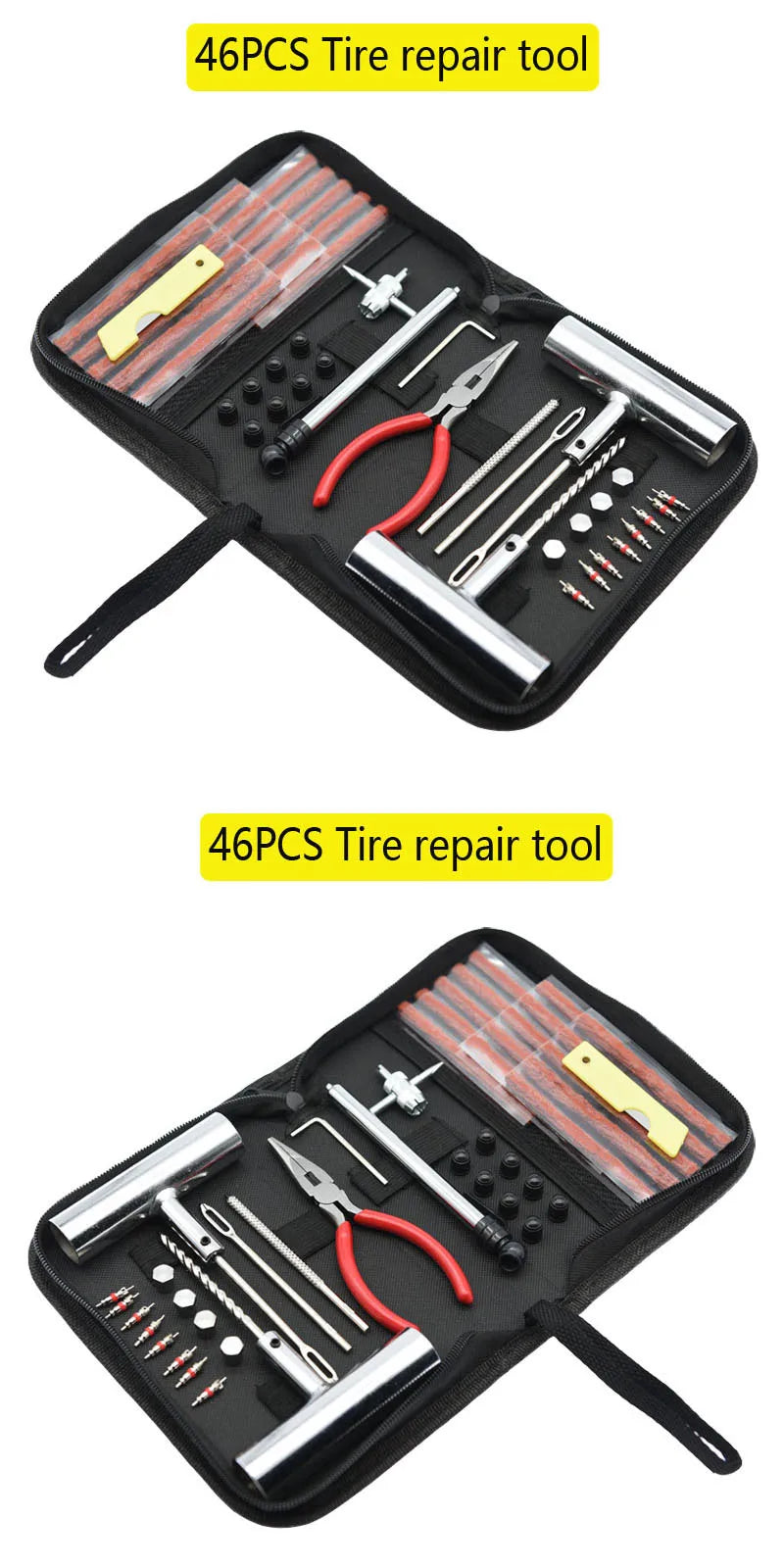 46 pcs Car Tire Repair Tool Tire Repair