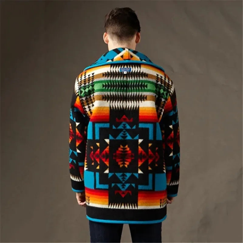 Mens Jackets And Coats Ins Spring/Autumn Printing Fashion