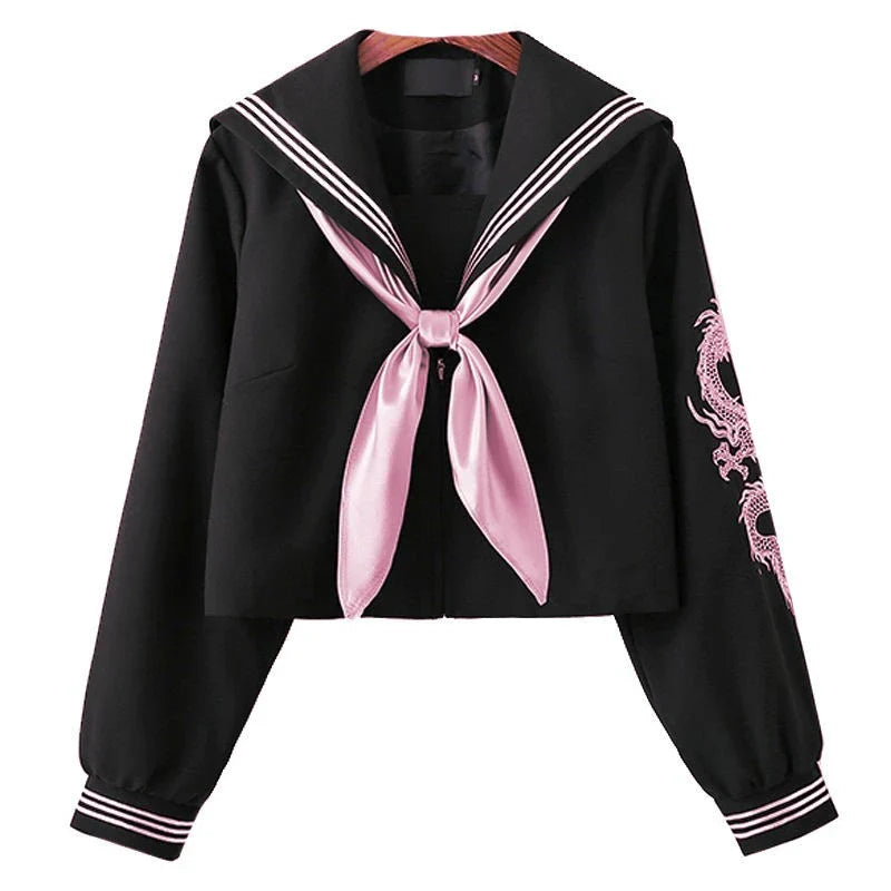 Japanese School Bad Girl Style Uniform Plus Size